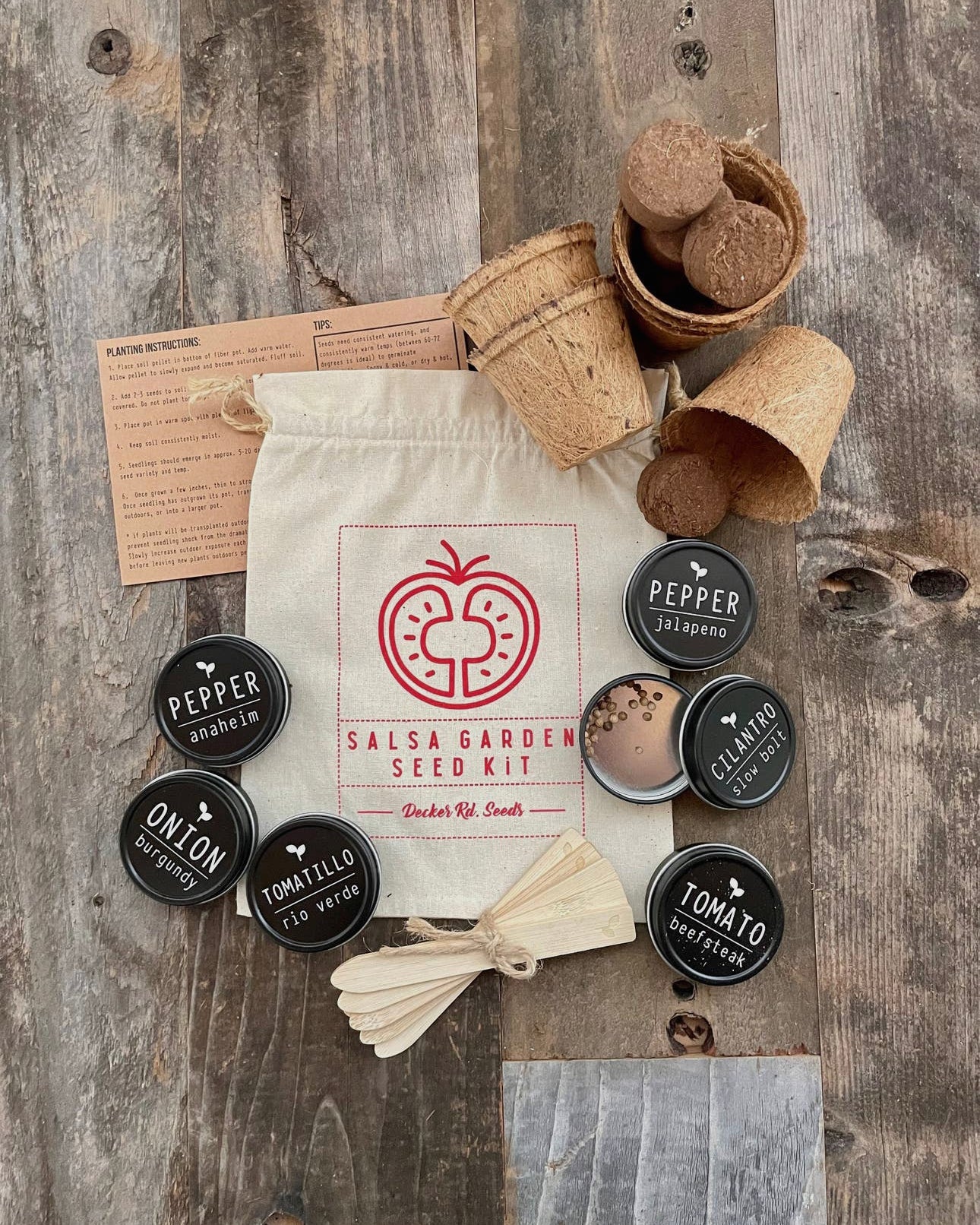 salsa garden seeds Salsa Garden Kit