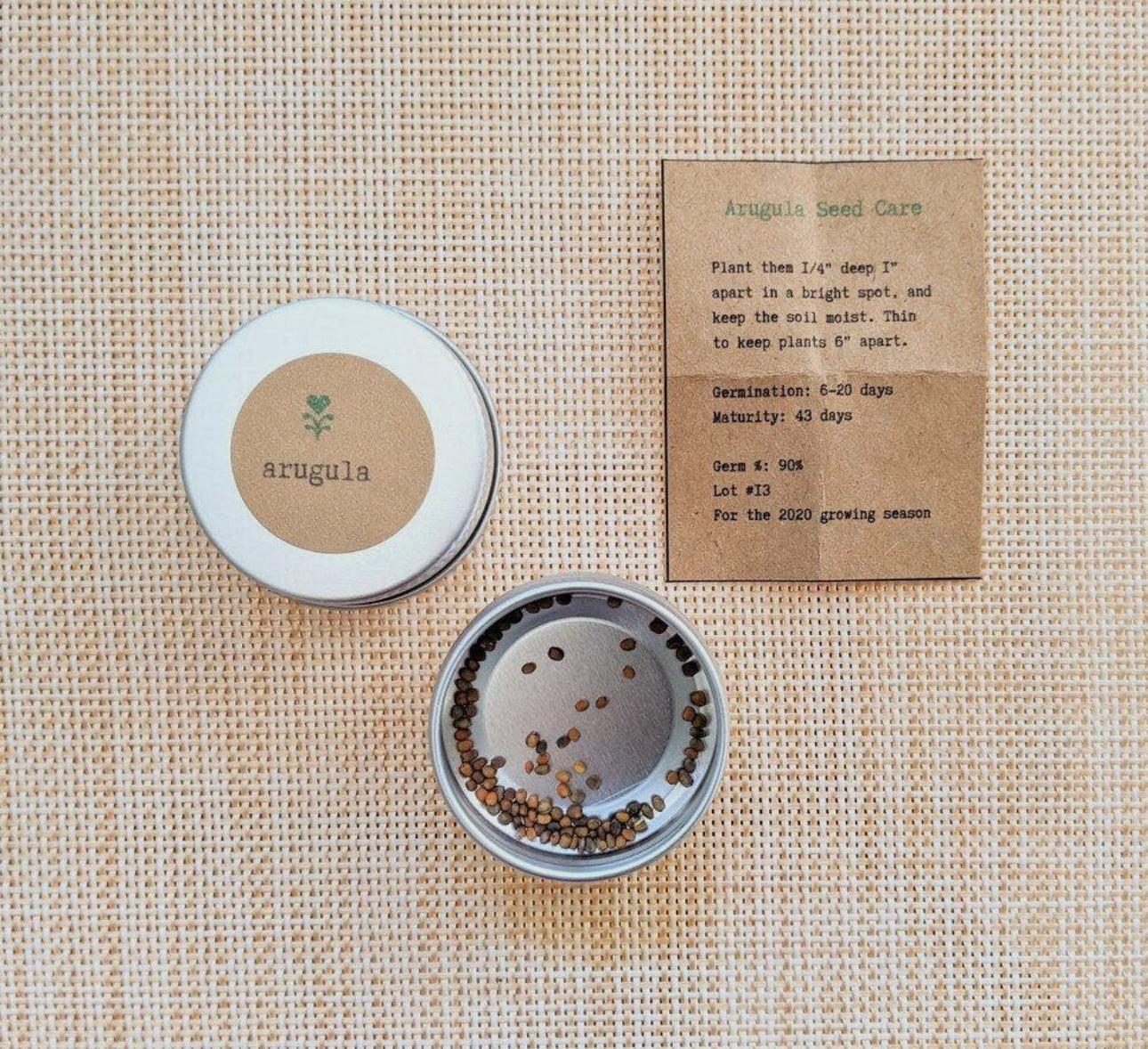 Organic Arugula Seeds