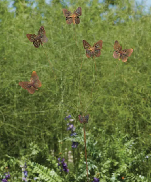 Butterfly Whimsy Garden Stake