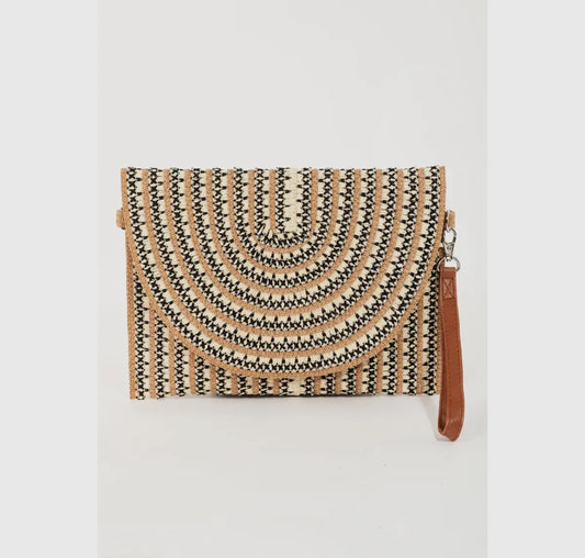 Stitch Straw Clutch