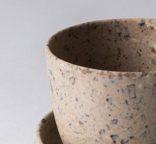 Coffee Bean Husk Mini Planter